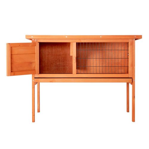 Ultimate 36" Waterproof Wooden Rabbit Hutch - Cozy Home for Small Pets